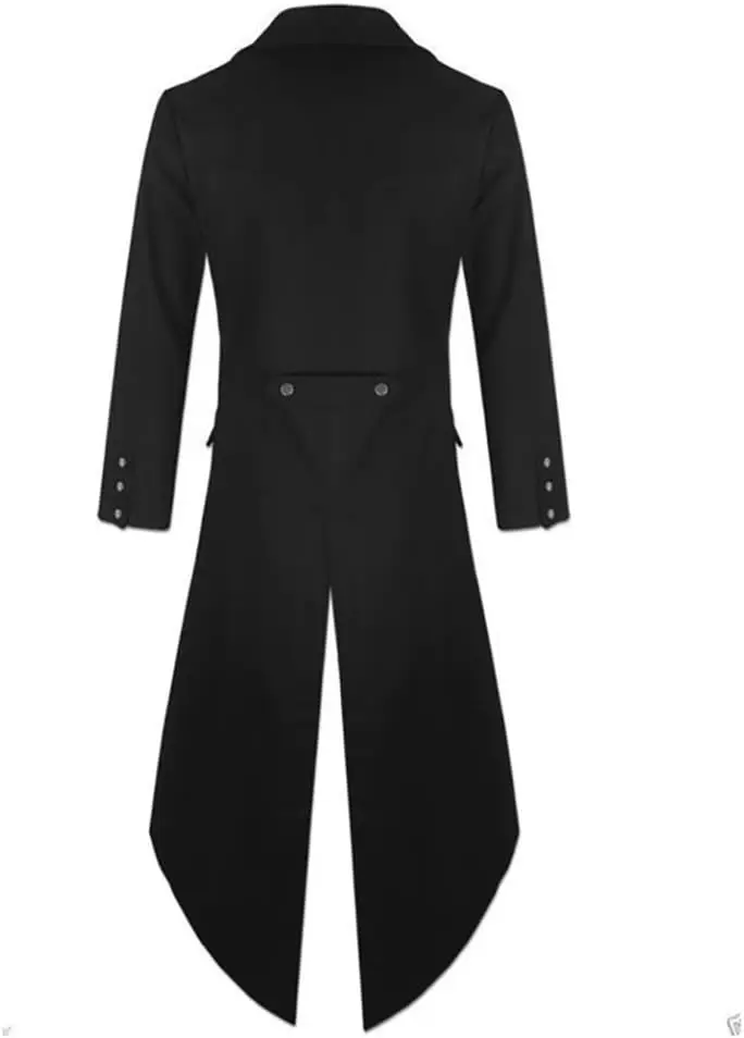 Mens Steampunk Gothic Jacket V - Vintage Trench Coat recension och pris