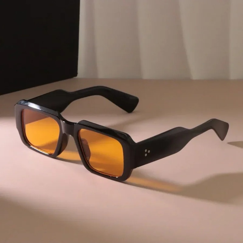 Retro Square Sunglasses Women  - Vintage Fashion Female recension och pris