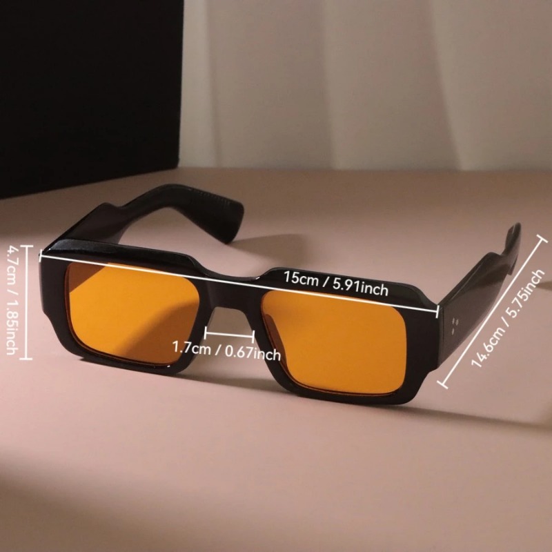 Retro Square Sunglasses Women  - Vintage Fashion Female recension och pris