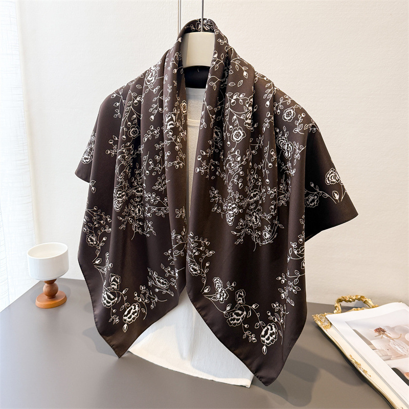 Luxury Vintage 90X90cm Square  - Vintage Fashion Hijab recension och pris