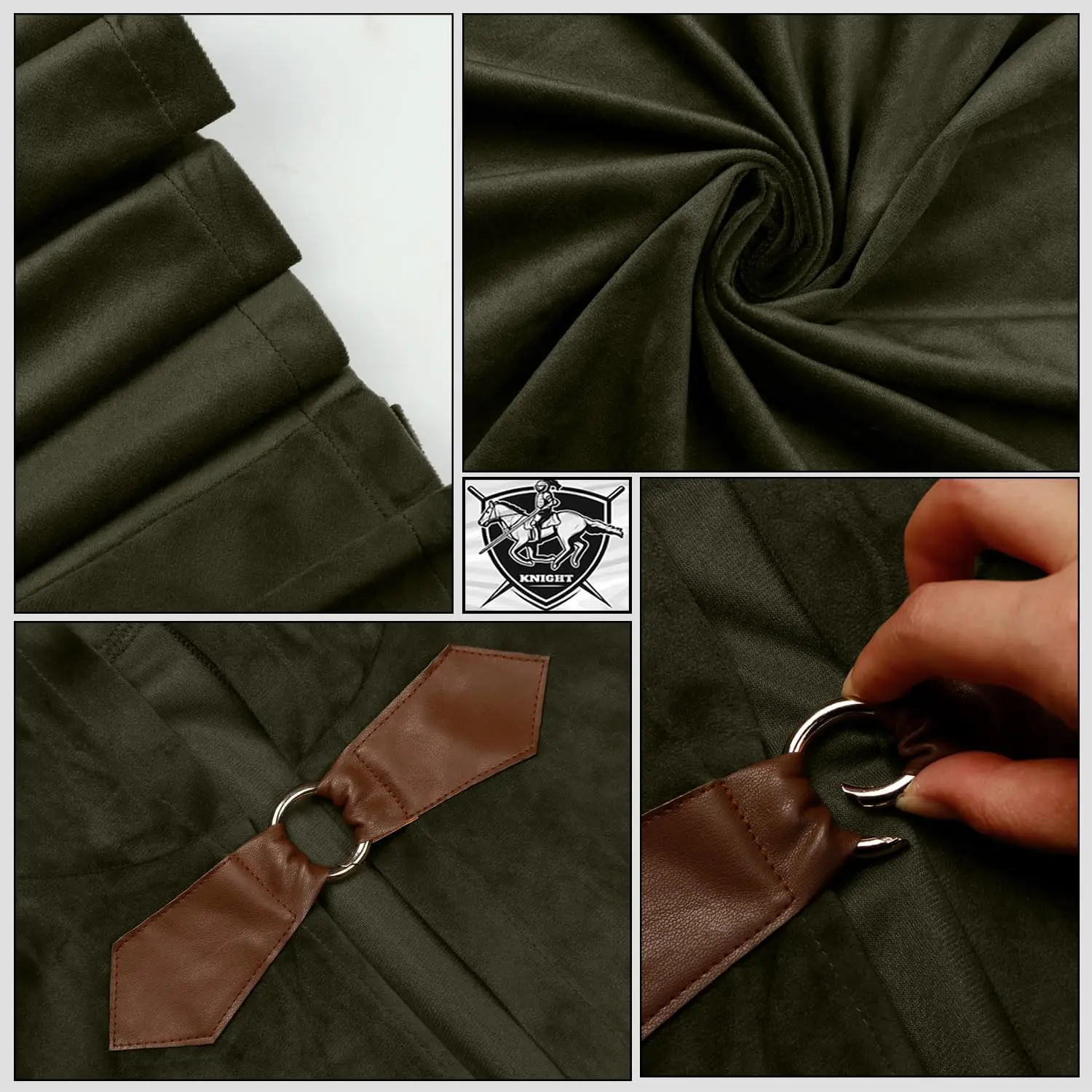 L'VOW Medieval Velvet Hooded C - Vintage Trench Coat recension och pris