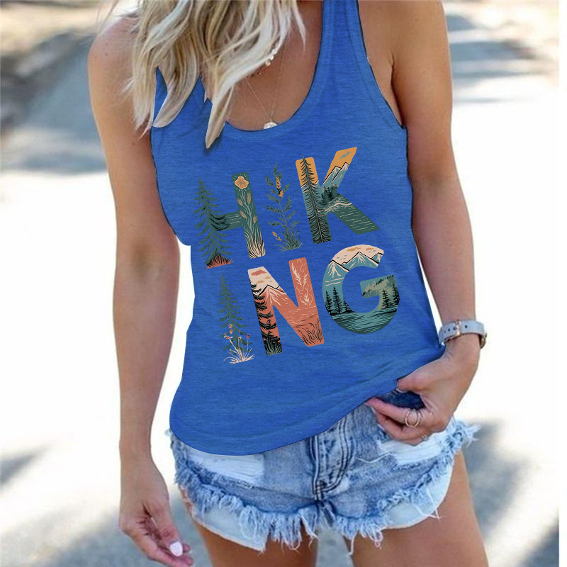 Vintage Hiking Racerback Tank  - Vintage Fashion Gen Z recension och pris
