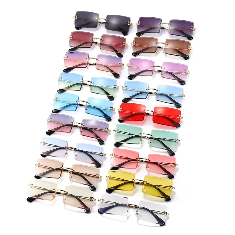 New Metal Cutting Sunglasses V - Vintage Fashion Designers recension och pris