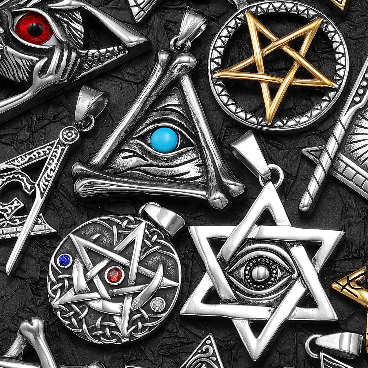 Salomon Star of David Masonic  - Vintage Fashion Newtown recension och pris