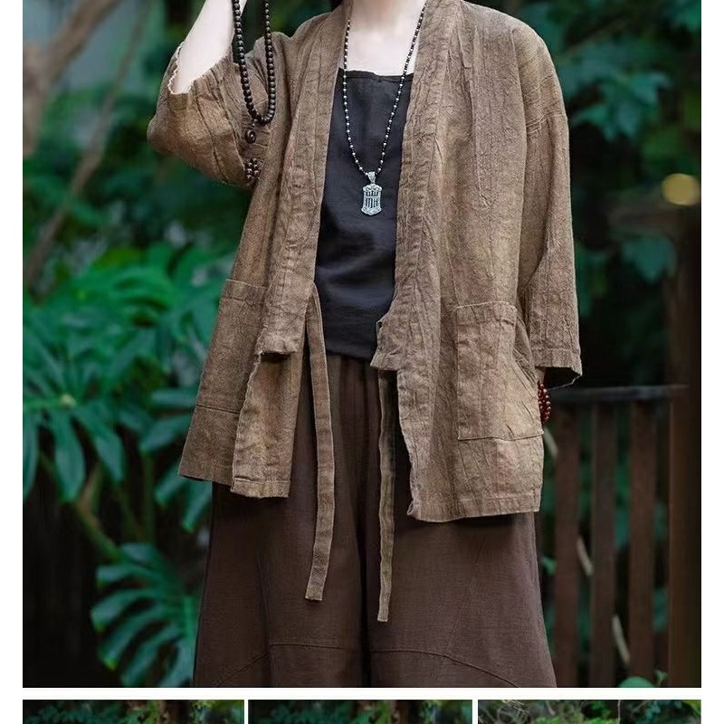 Women's Chinese Style Cotton L - Vintage Fashion In Chinese recension och pris