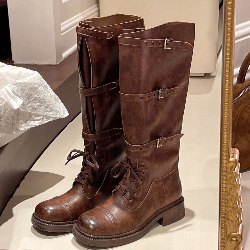Women's Knee High Boots Vintag - Vintage Fashion Designers recension och pris