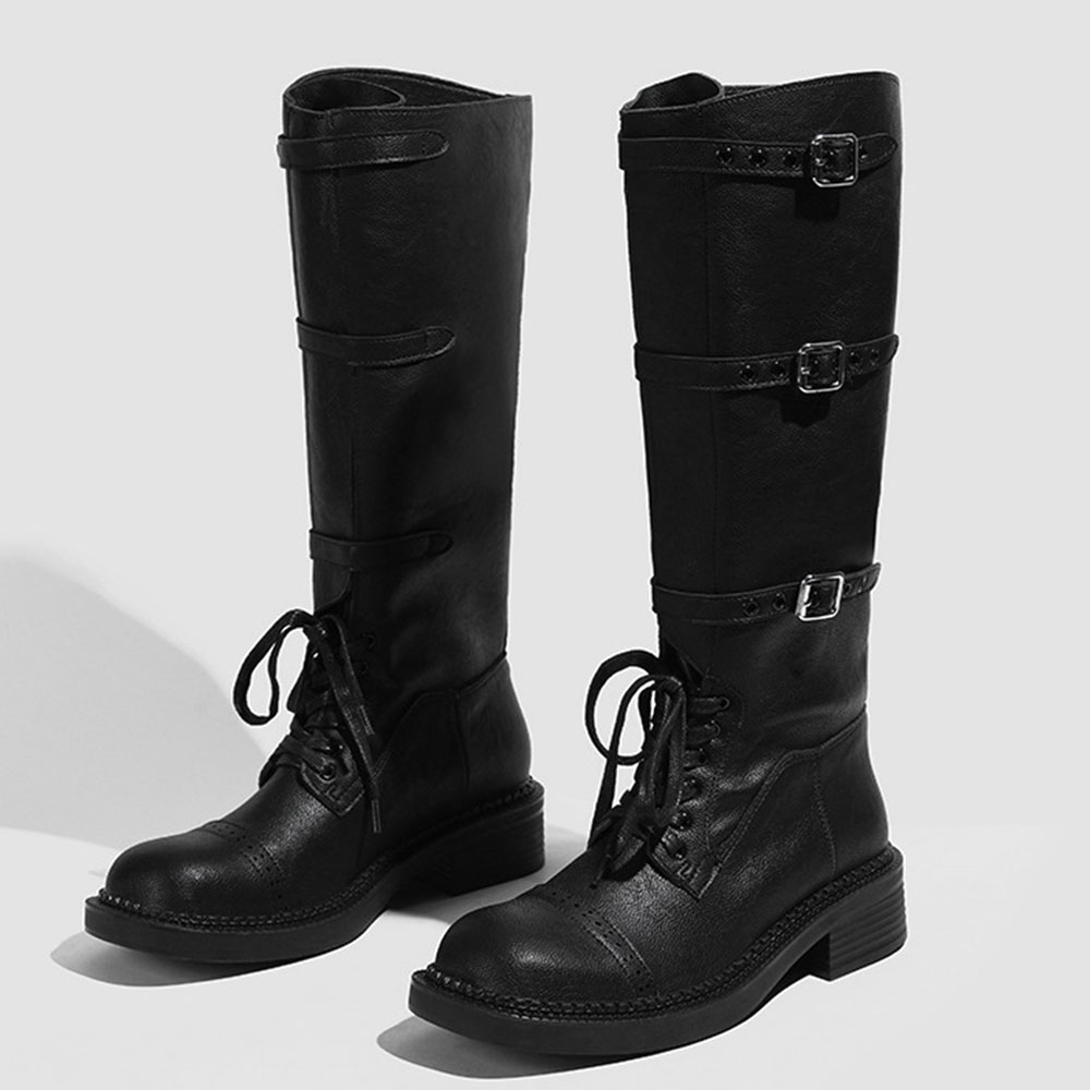 Women's Knee High Boots Vintag - Vintage Fashion Designers recension och pris