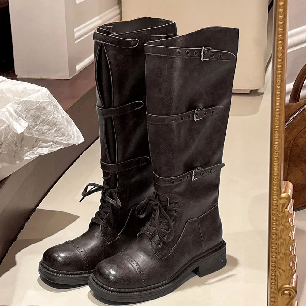 Women's Knee High Boots Vintag - Vintage Fashion Designers recension och pris