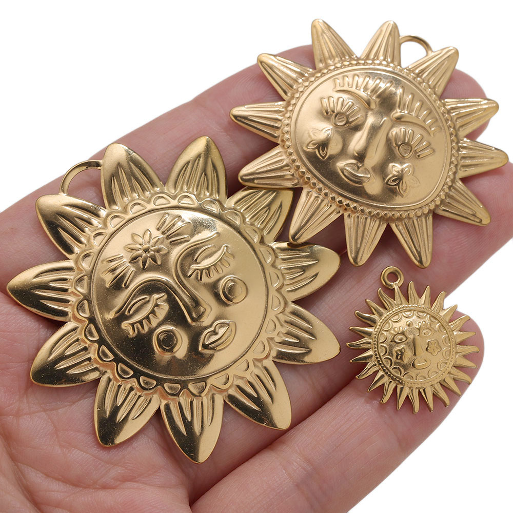 5pcs PVD Gold Charms Stainless - Vintage Fashion Blog recension och pris