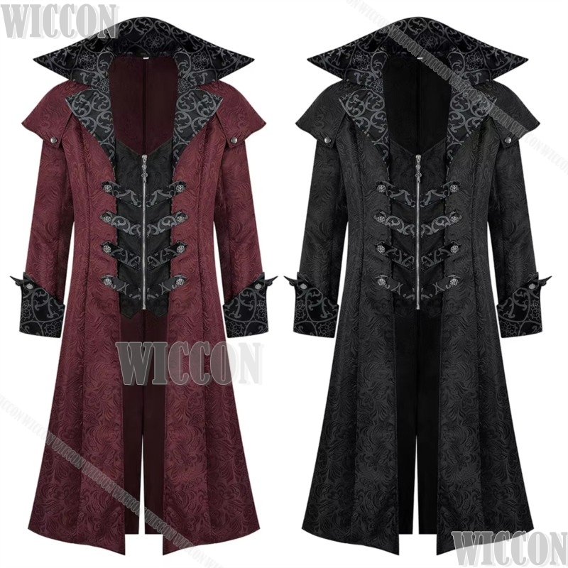 Vintage Medieval Long Trench C - Vintage Trench Coat recension och pris