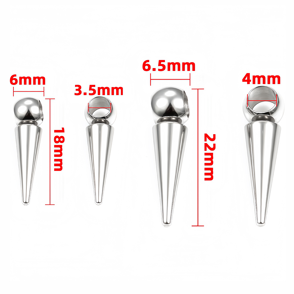 10pcs Retro Cone Charms Pendan - Vintage Fashion Blog recension och pris