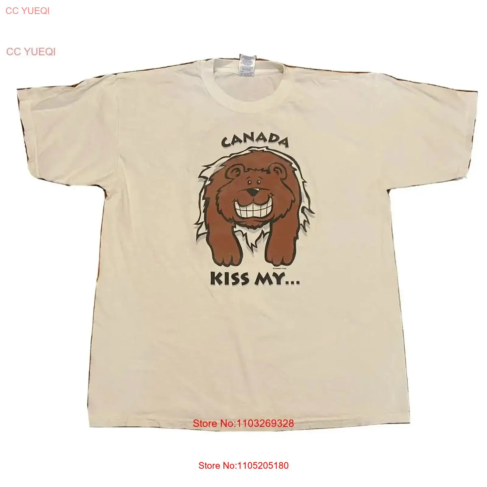 Canada Kiss My Bear Butt T Shi - Vintage Fashion Canada recension och pris