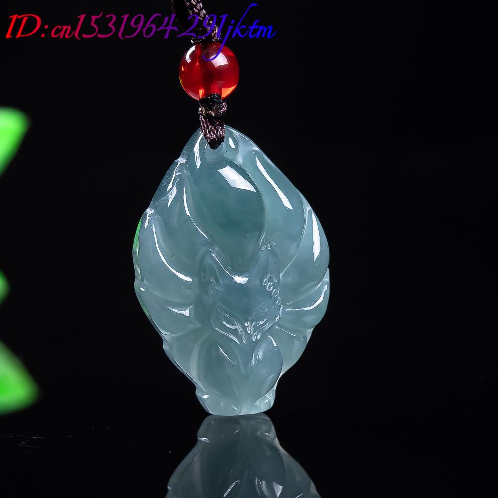 Natural Burmese Jadeite Fox Pe - Vintage Fashion Designers recension och pris
