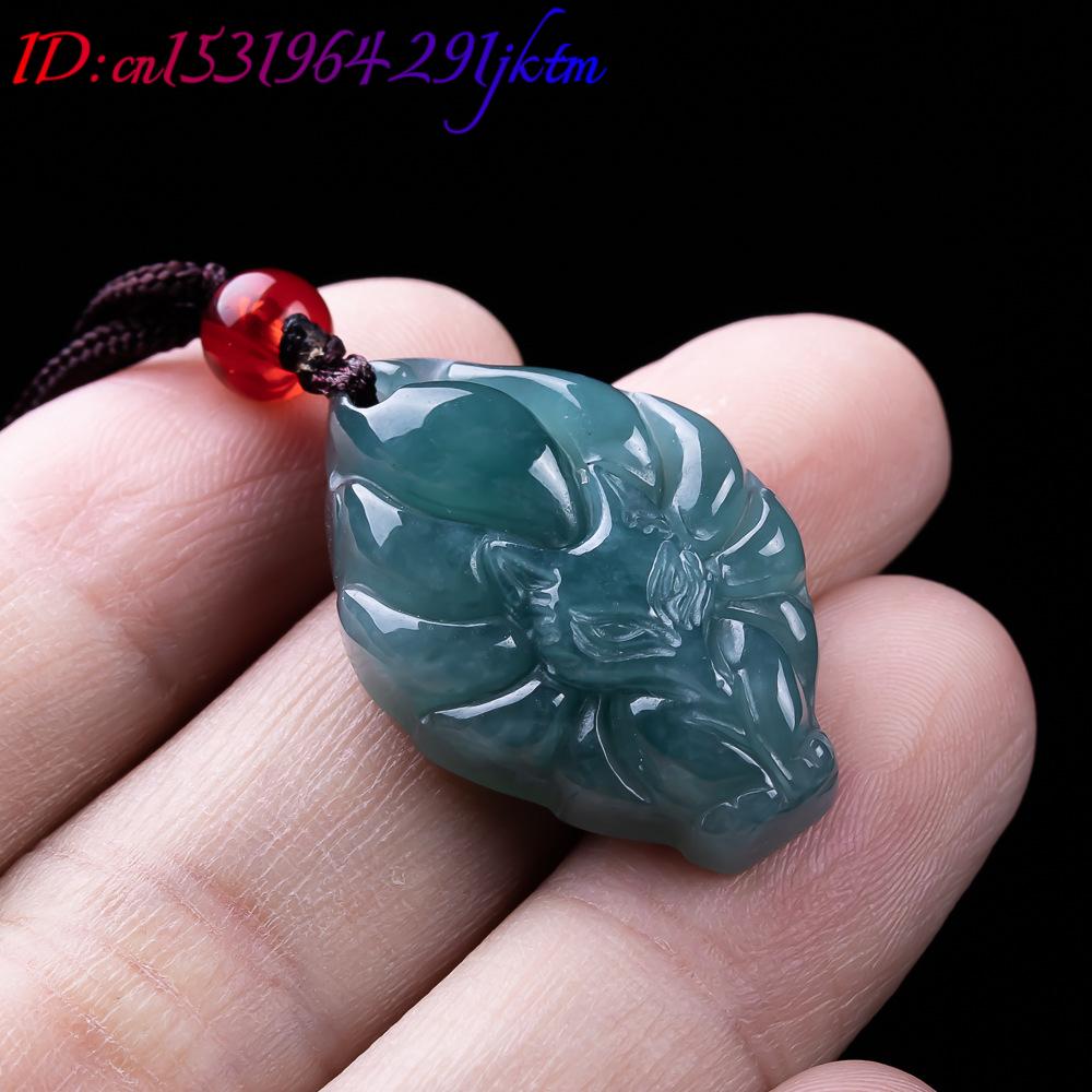 Natural Burmese Jadeite Fox Pe - Vintage Fashion Designers recension och pris
