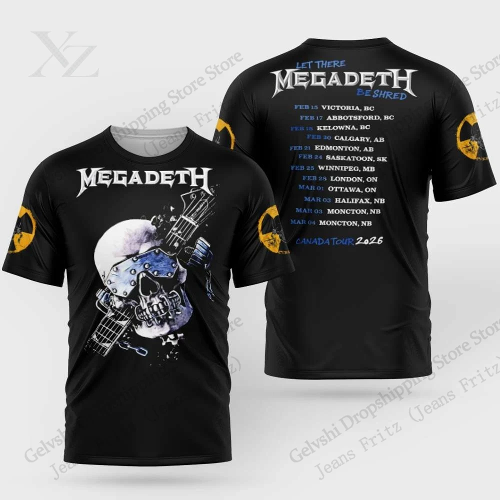Hip Hop Rock Megadeth Band Can - Vintage Fashion Canada recension och pris