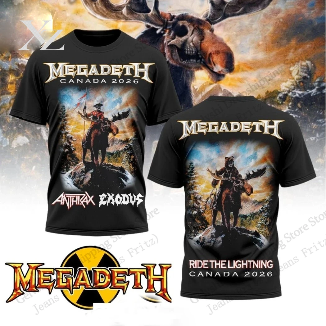 Hip Hop Rock Megadeth Band Can - Vintage Fashion Canada recension och pris