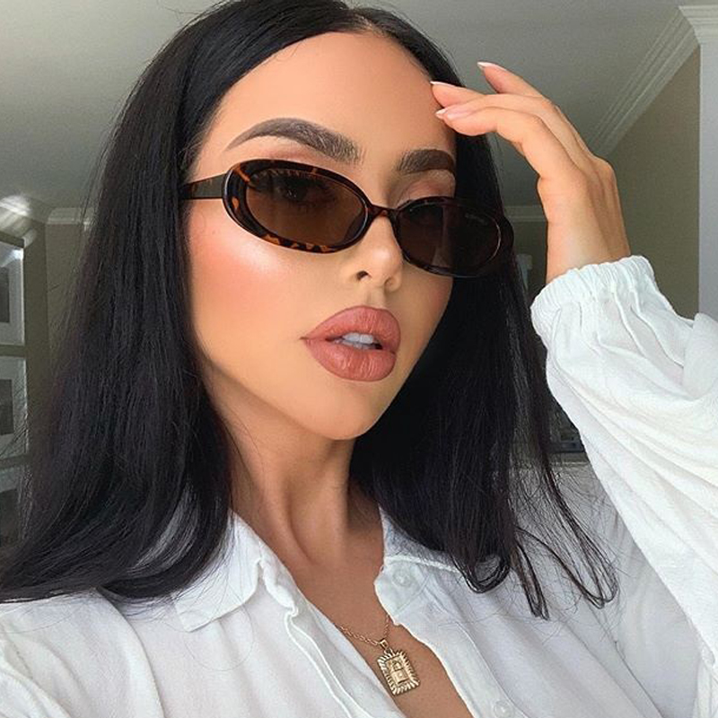 New Oval Vintage Sunglasses Wo - Vintage Fashion Female recension och pris
