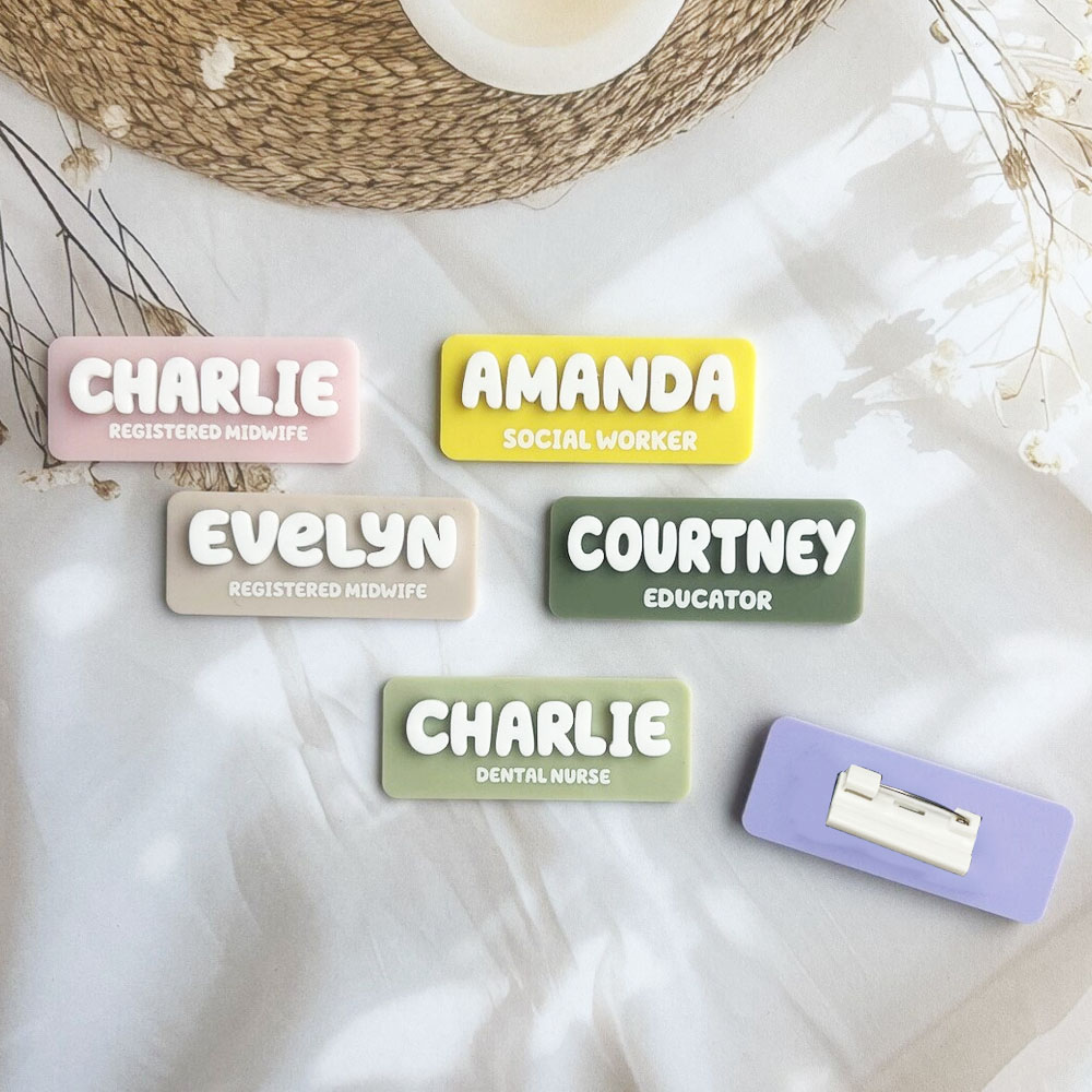 Custom Name Brooch Personalize - Vintage Fashion Jobs recension och pris