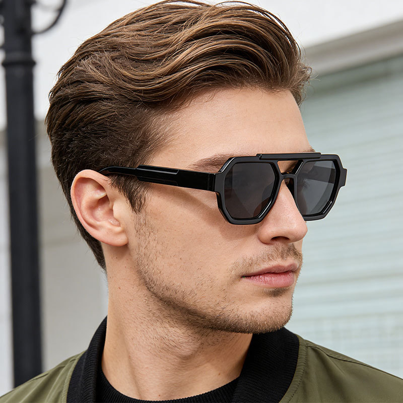 Women Men Square Sun Glasses R - Vintage Fashion Female recension och pris
