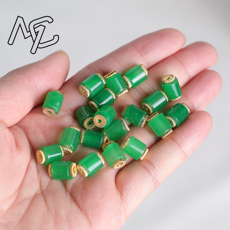 10pcs Natural Three-colored Ja - Vintage Fashion Designers recension och pris