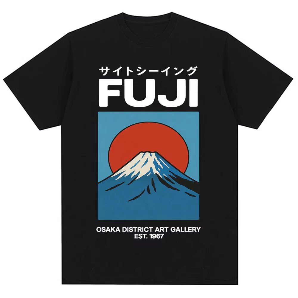 Japanese Style Fuji Osaka T Sh - Vintage Fashion Osaka recension och pris
