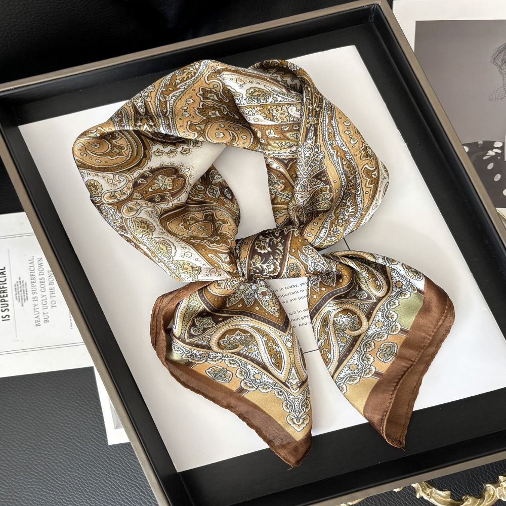 New Luxury Print Imitation Sil - Vintage Fashion Hijab recension och pris