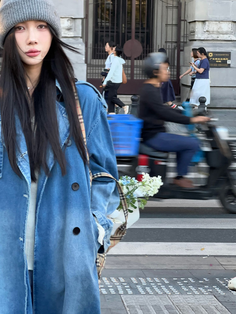 Hong Kong style double breaste - Vintage Trench Coat recension och pris
