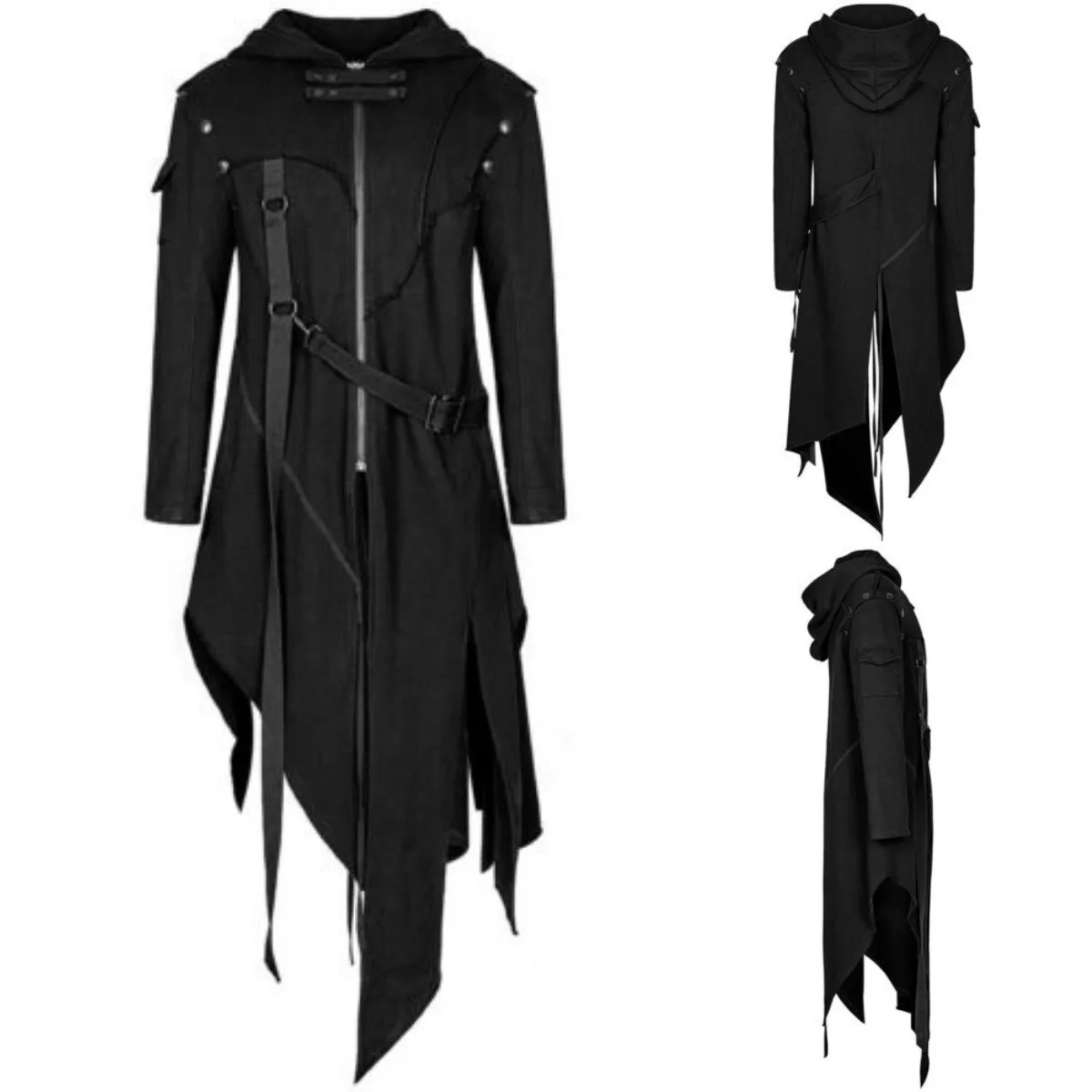 Steampunk Trench Coat Gothic J - Vintage Trench Coat recension och pris