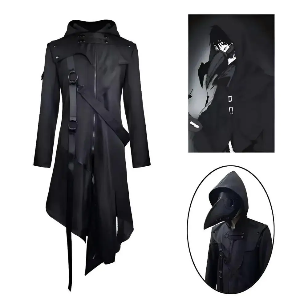 Steampunk Trench Coat Gothic J - Vintage Trench Coat recension och pris