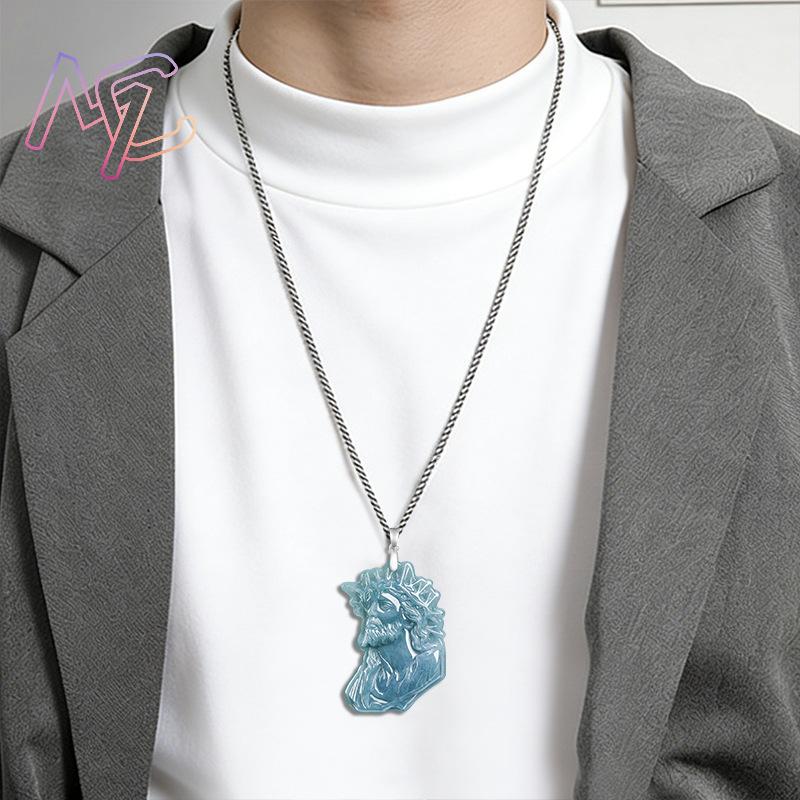 Myanmar Jadeite Priest Pendant - Vintage Fashion recension och pris