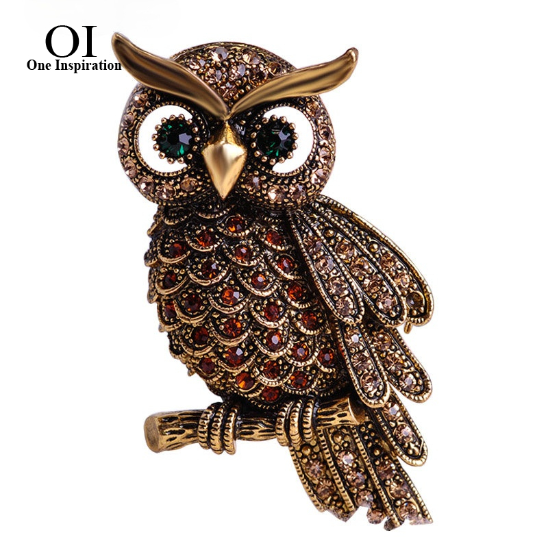 BUCOMEOI Large Bird Owls Vinta - Vintage Fashion Hijab recension och pris