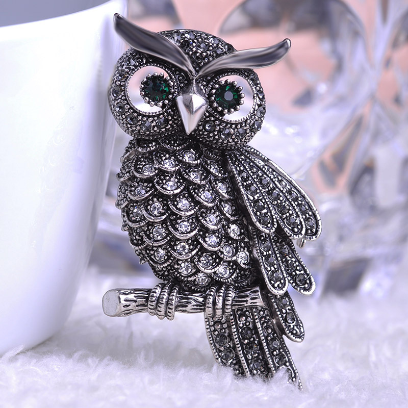 BUCOMEOI Large Bird Owls Vinta - Vintage Fashion Hijab recension och pris