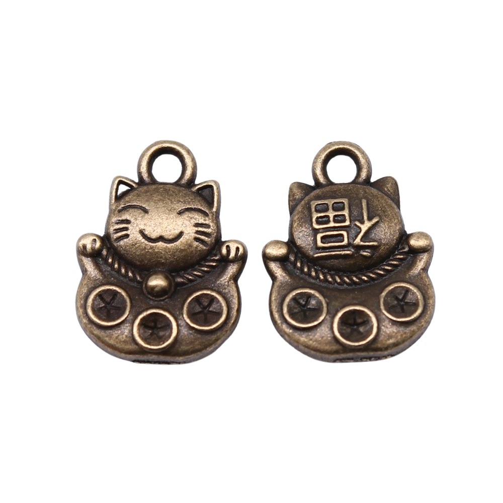 10pcs 15x11mm 3 Colors Antique - Vintage Fashion Blog recension och pris