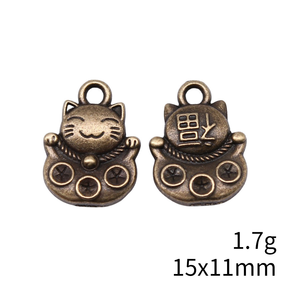 10pcs 15x11mm 3 Colors Antique - Vintage Fashion Blog recension och pris
