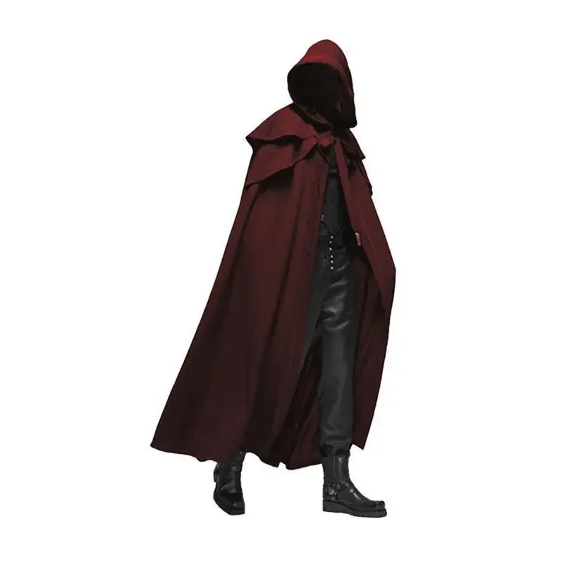 Men Monk Cosplay Outfit Mediev - Vintage Trench Coat recension och pris